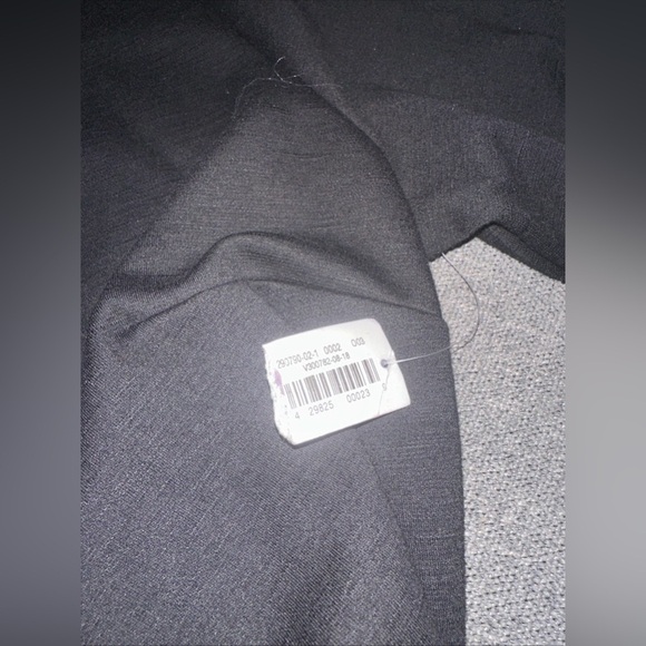 NWT Old Navy Womens Sun Dress Sz M Black Long Sleeve Round Neck Mini - Picture 9 of 9